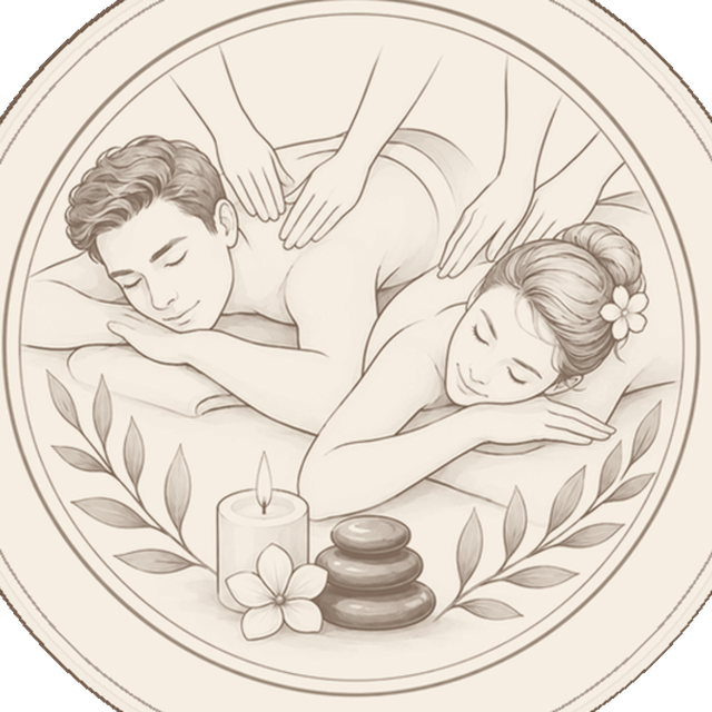 Couples Massage illustration